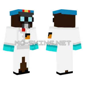 Doctor Brandistiofen Black Mesa Minecraft skin
