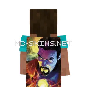 Doctor Strange cape, outside and lining