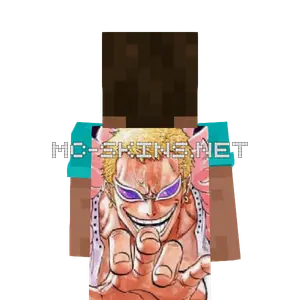 Doflamingo Donquixote cape, outside and lining