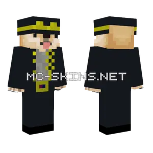 Doge Jotaro Minecraft skin