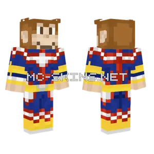 Donkey Kong Minecraft skin
