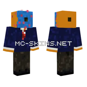 Donut Man Minecraft skin