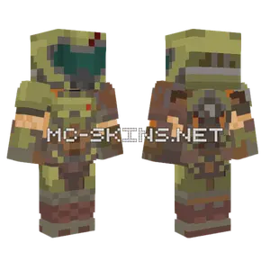 Doom Slayer Minecraft skin