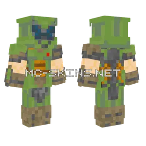 Doom Slayer Minecraft skin