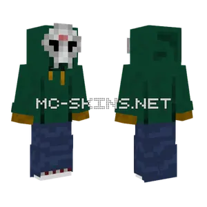Doom Slayer Green Suit Minecraft skin