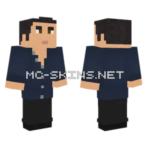 Dr Ian Malcolm TLW Alt 4 Minecraft skin