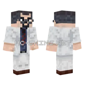 Dr Rosenberg Minecraft skin