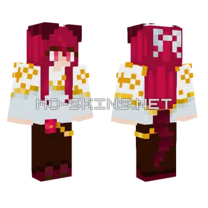 Dragon Hybrid Adventurer Minecraft skin
