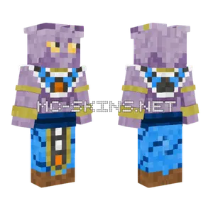Dragonball Beerus Minecraft skin