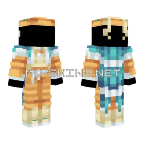 Dragonite Space Suit Minecraft skin
