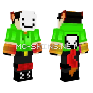 Dream Fox Hunter Minecraft skin