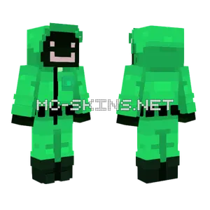 Dream Green Minecraft skin