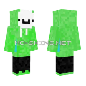 Dream Hoodie Minecraft skin
