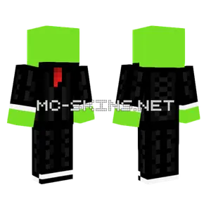 Dream In Suit Minecraft skin