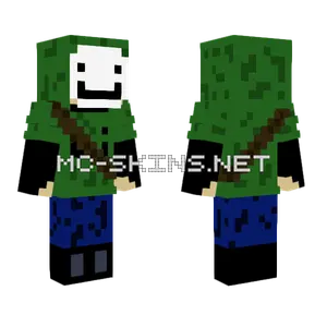 Dream Manhunt Minecraft skin