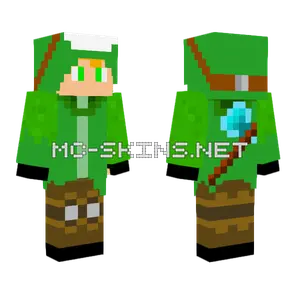 Dream Manhunt Mask Skin Minecraft skin