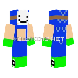 Dream Sonic Minecraft skin