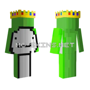 Dream With Shading V2 Minecraft skin