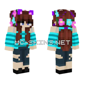 Drenched Kitten RCE Minecraft skin