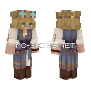 Dress Ella Minecraft skin