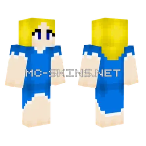 Dress Template No Outer Minecraft skin