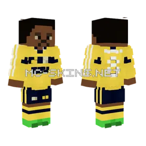 Drggfgfg Yellow Jersey Minecraft skin