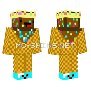 Dripped Out Chocolate Ice Cream Minecraft skin