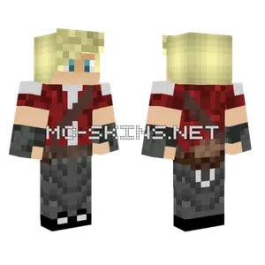 Duble Red Edition Minecraft skin