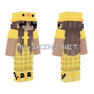 Duck Girl Minecraft skin