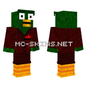 Duck Guy Robin Minecraft skin