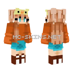 Duck Hat Boy Minecraft skin