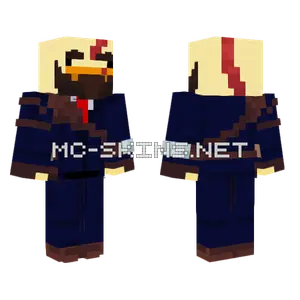 Duck Kratos Suit Minecraft skin