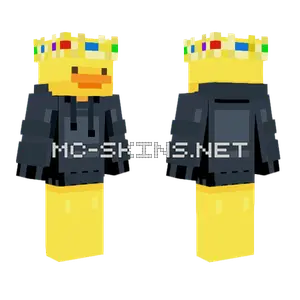 Duck with Black Sweater