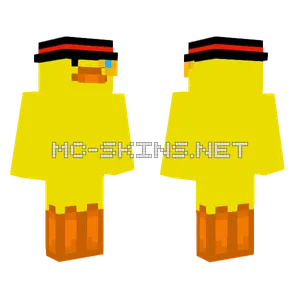 Duck With Top Hat Minecraft skin