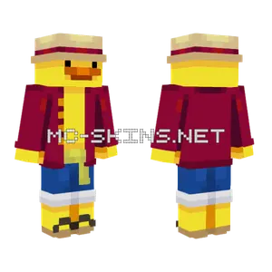 Ducky D Luffy Minecraft skin