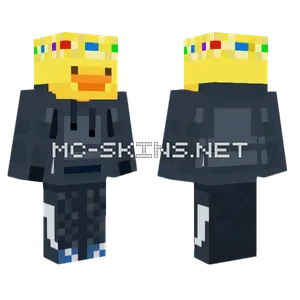 Duckyduck Yellow Duck Hat Minecraft skin