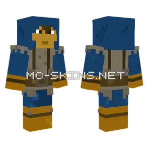 Dungeon Rogue Minecraft skin