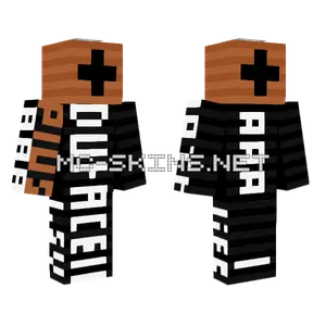 Duracell Plus AAA Battery Minecraft skin