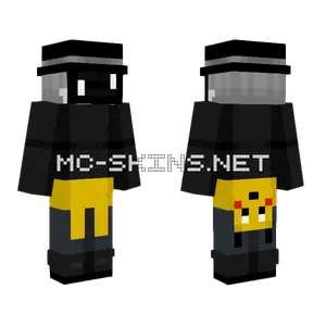 Dusk With Pikachu Hoodie Minecraft skin