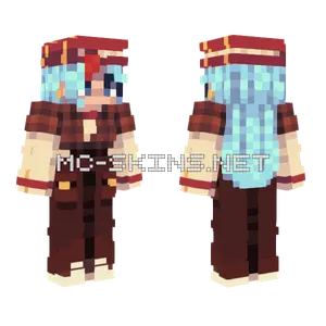 Dust Cover Girl Minecraft skin