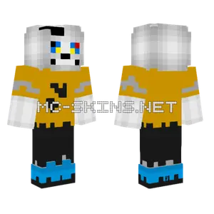 Dusttrust Sans Phase 3 Minecraft skin