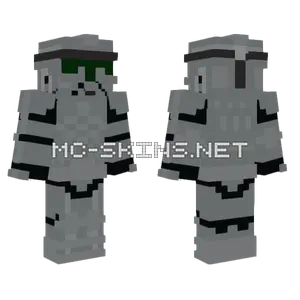 Early Death Trooper Armor Minecraft skin