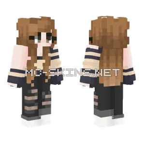 Early Fall Girl Minecraft skin