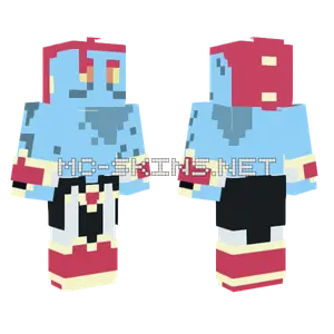 Eass Pluto Shirtless Minecraft skin