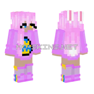 Easter Girl Minecraft skin