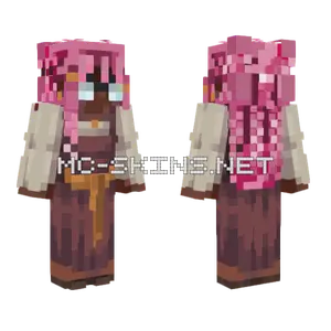 Eceryday Pink Outfit Minecraft skin