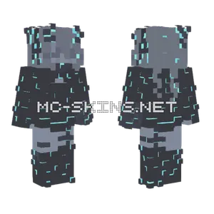 Echo Location Collab Effects Minecraft skin