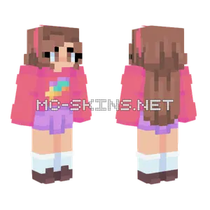 Ecliphix Mabel Pines Minecraft skin