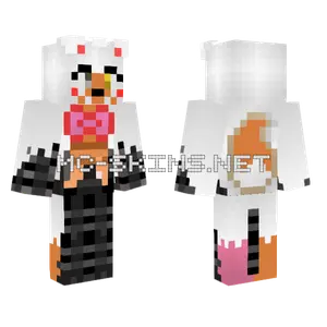 Eclipse The Fox Minecraft skin
