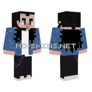 Eddie Munson Stranger Things Minecraft skin